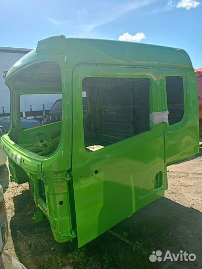 Каркас кабины Shacman Х3000 Самосвал Зелёная