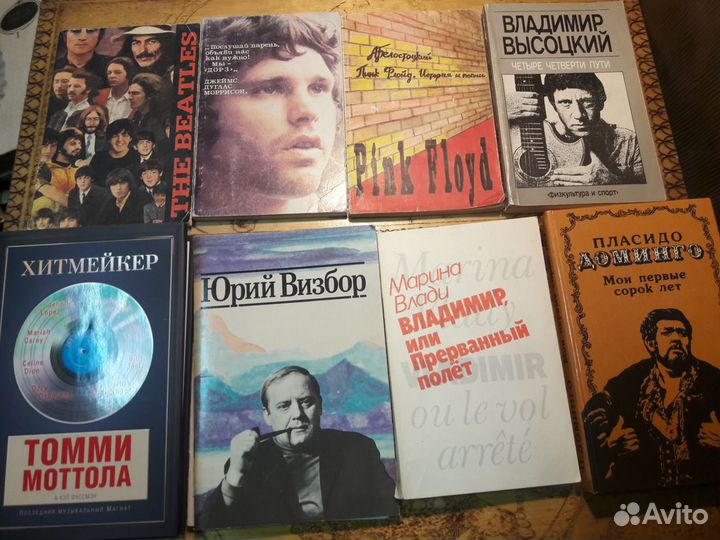 Книги об актерах, певцах