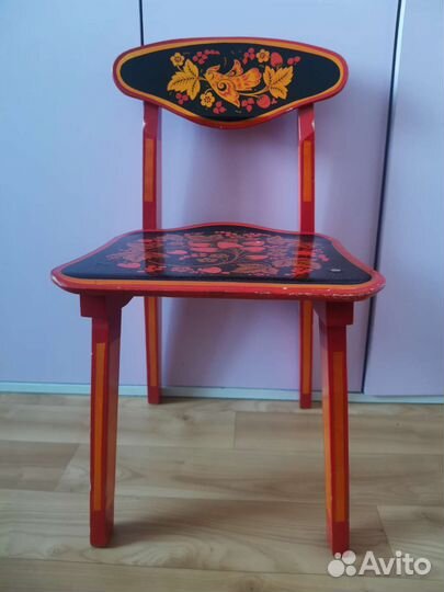 Набор детский стол+стул Дерево