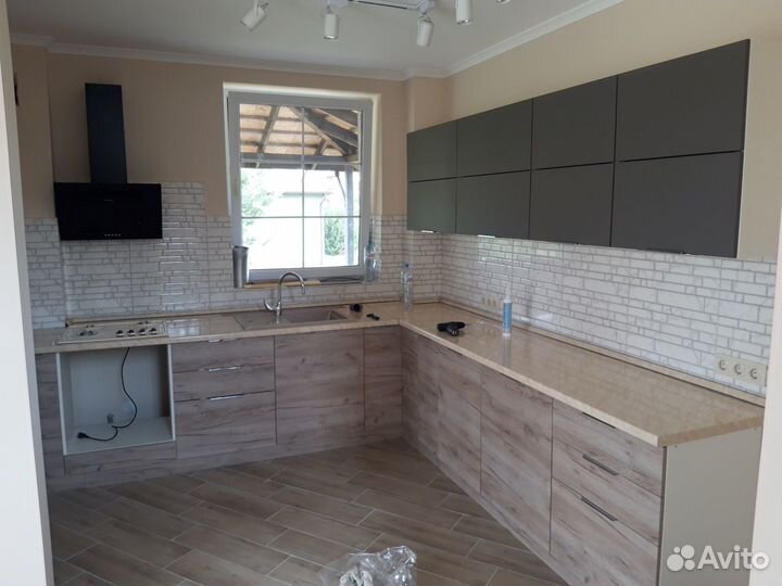 Сборка кухни. Замена столешницы