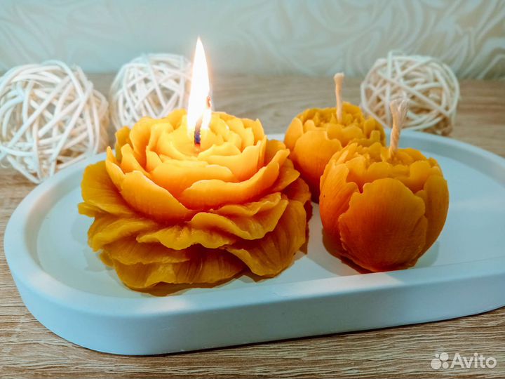 Свечи из натурального пчелиного воска