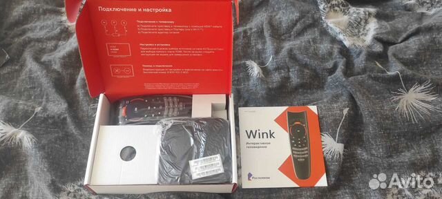Тв приставка Wink + stb 122a 4k
