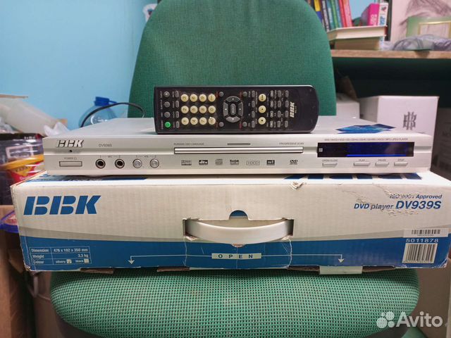 Dvd плеер bbk DV 939 S