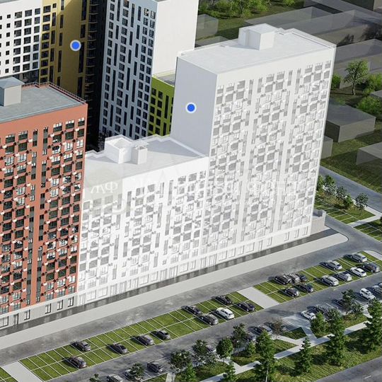 2-к. квартира, 64,3 м², 12/18 эт.