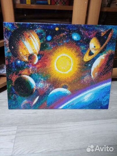 Картина со стразами 40-50 готовая