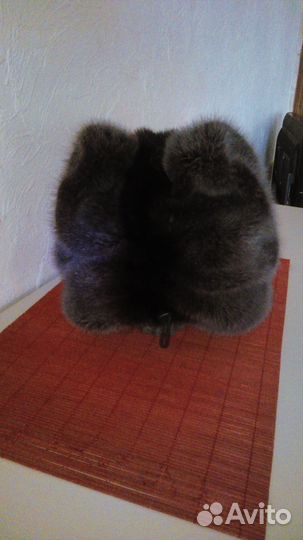 Меховая женская шапка из меха норки