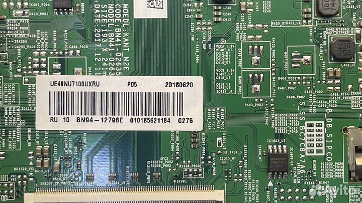 Материнские платы телевизоров Samsung