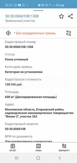 Участок 6 сот. (СНТ, ДНП)