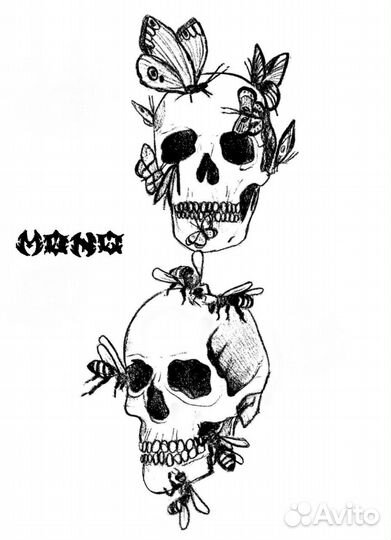 Эскизы тату, рисунки на заказ
