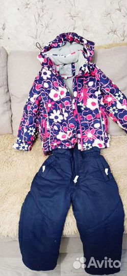 Зимний костюм для девочки 98