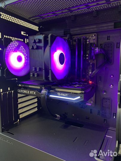 Intel i5-12400f + rtx 4060 Новый игровой пк