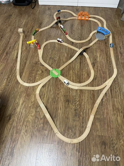 Деревянная железная дорога IKEA