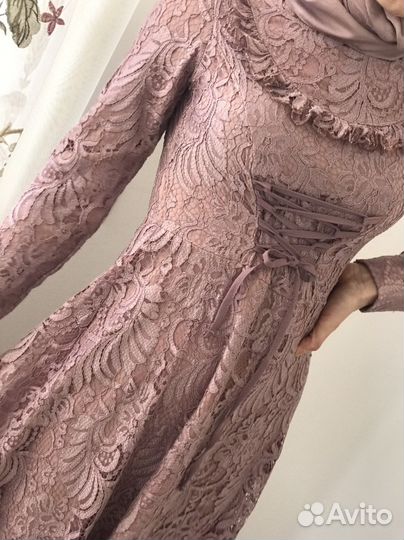 Вечернее платье в пол 38 размер