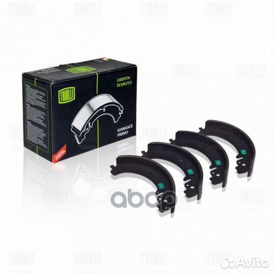 Колодки тормозные барабанные зад GF232 Trialli