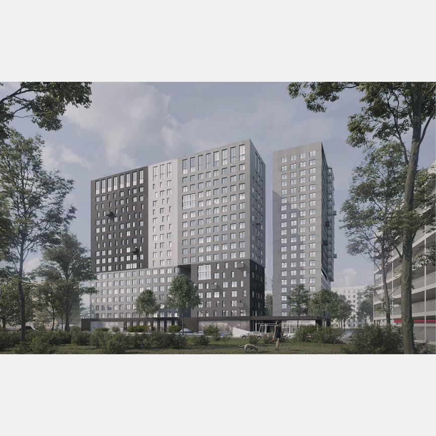 2-к. квартира, 72,8 м², 12/19 эт.