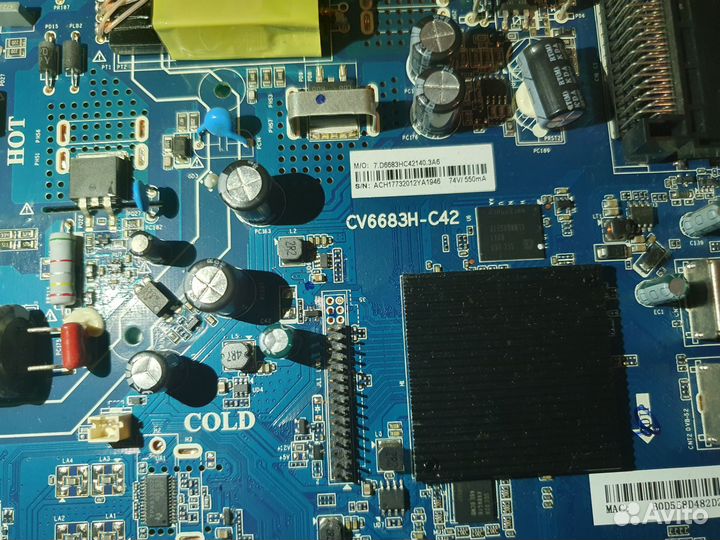 Плата тв CV6683H-C42 Haier 43 SMART TV MX Light