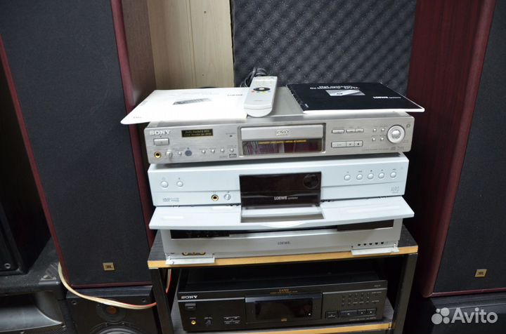 Аппараты Sony QS и Loewe мастеру