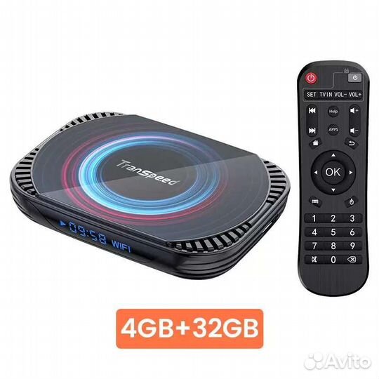 Тв приставка TV BOX Transpeed (Vontar) X4 4/32GB