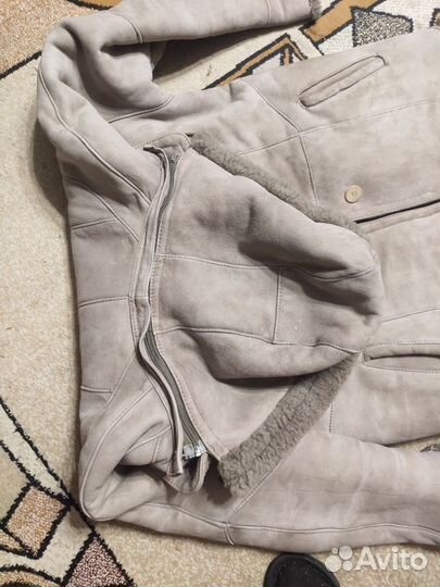 Дубленка натуральная женская 48 50