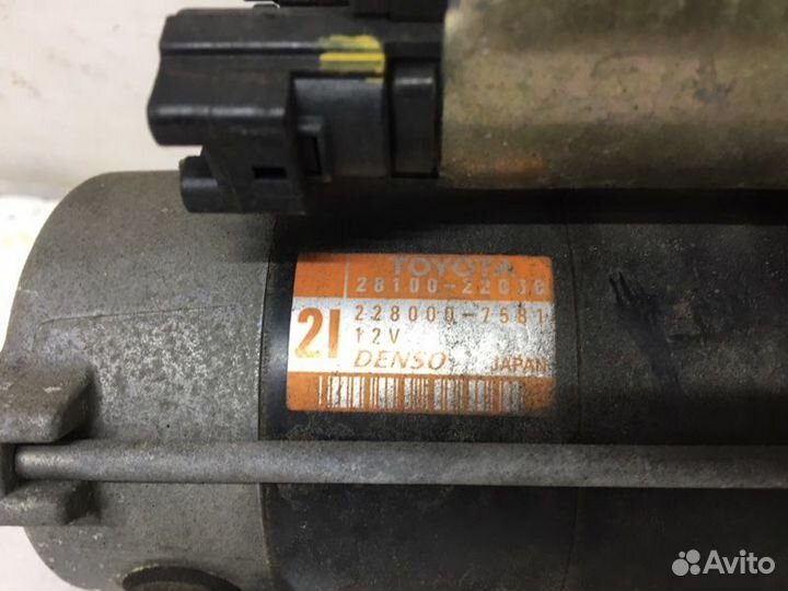 Стартер Toyota Wish ZNE10 1ZZ-FE 2004