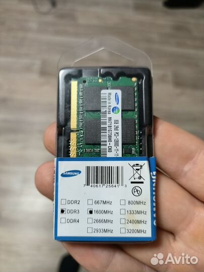 Оперативная память ddr3 для ноутбука 8gb