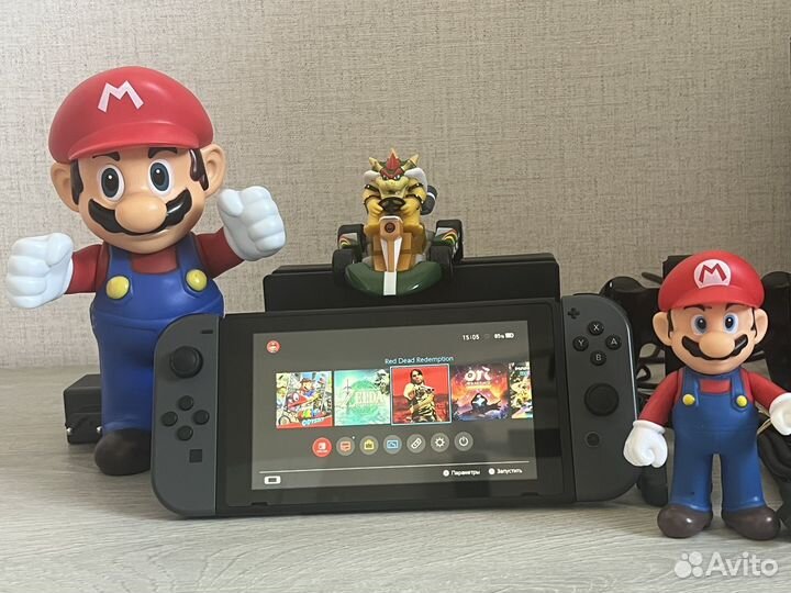 Nintendo Switch V2 Прошитая RDR Zelda новинки