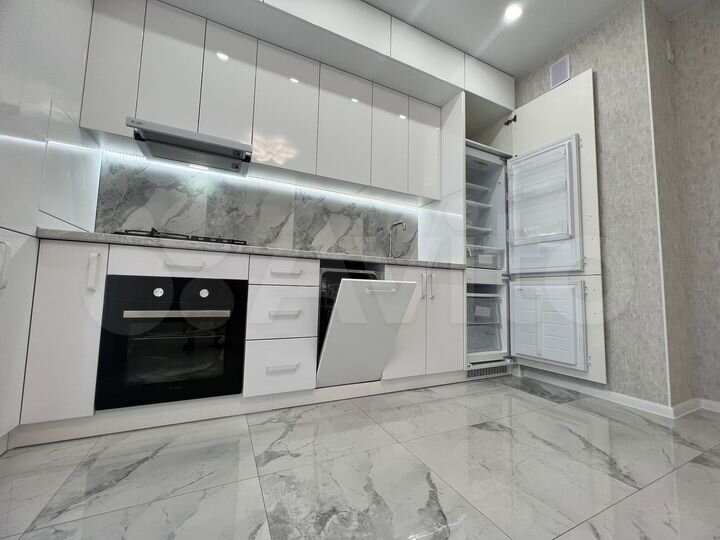 2-к. квартира, 55,5 м², 16/20 эт.