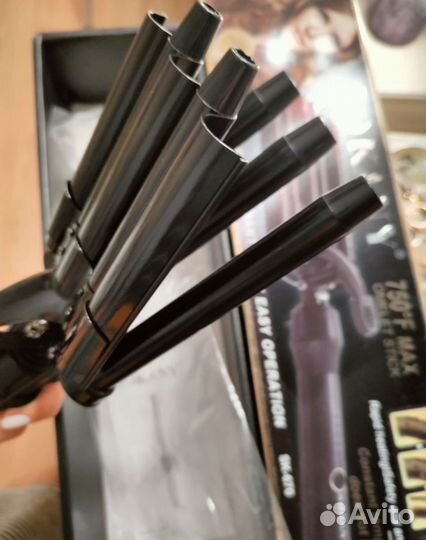 Плойка для завивки волос (пятиволновая)