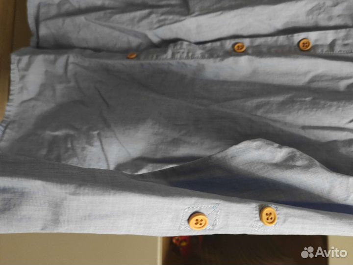 Школьная рубашка короткий/длинный рукав