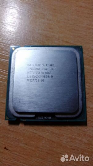 Процессор Intel Pentium Dual-Core E5300 2.6 GHz
