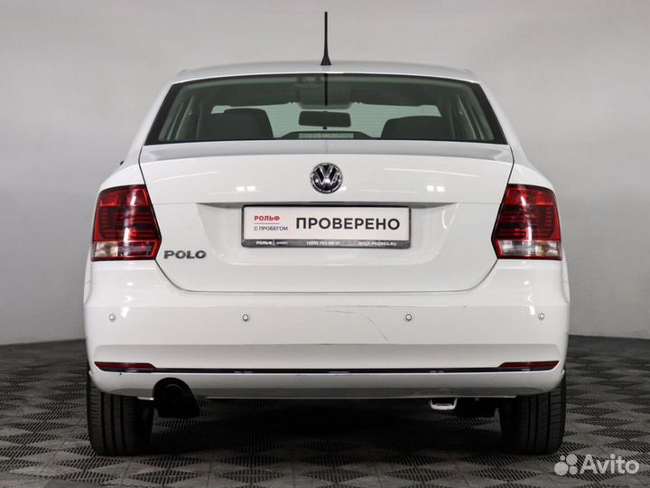 Volkswagen Polo 1.6 AT, 2016, 65 783 км