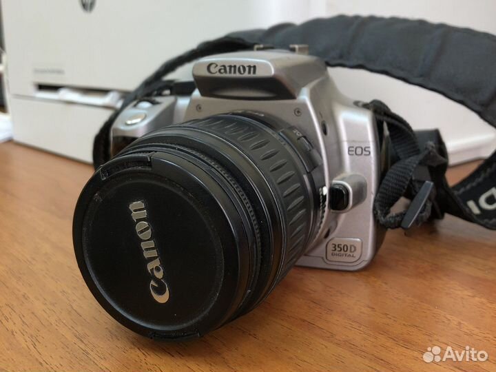 Зеркальный фотоаппарат canon 350d