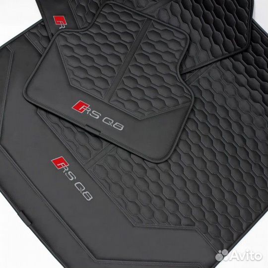 Комплект ковриков из полиуретановой кожи RSQ 8