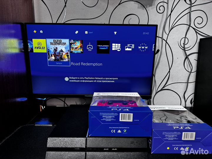 Sony PS4 с играми