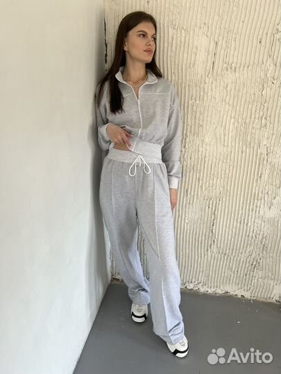 Спортивный костюм с прямыми штанами, 42 44 46