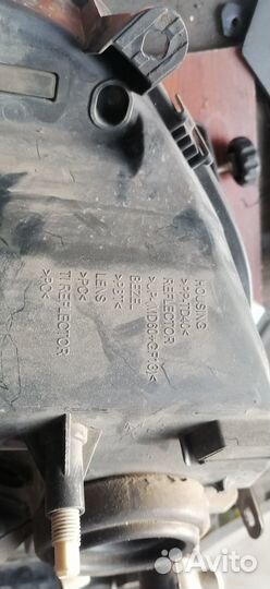 Фара передняя правая renault logan 1