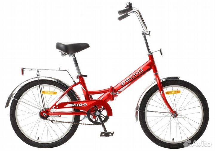Велосипед складной Десна-2100 d-20 1x1 13