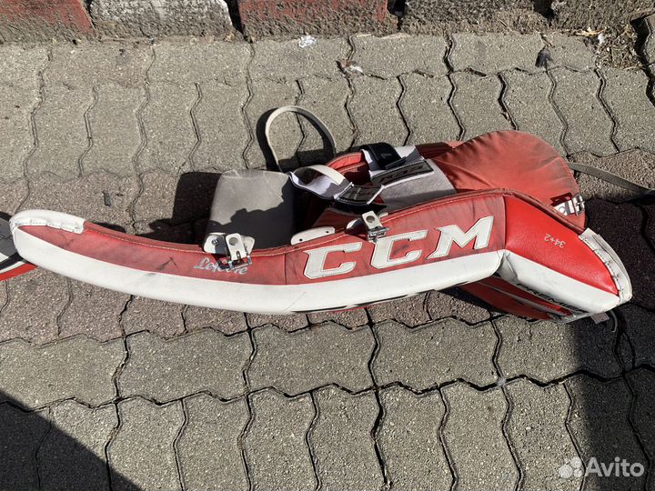 Щитки хоккейного вратаря