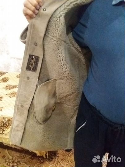 Дубленка натуральная мужская 50-52