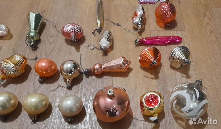 Елочные игрушки СССР