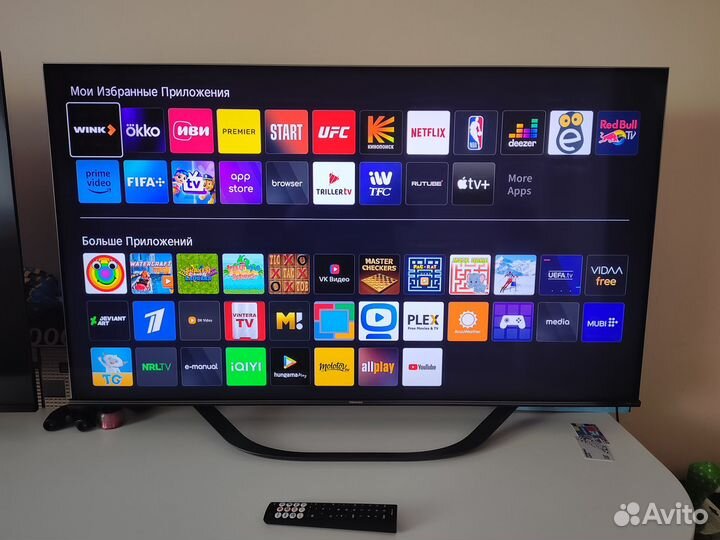 Телевизор Hisense 55U7HQ 120гц