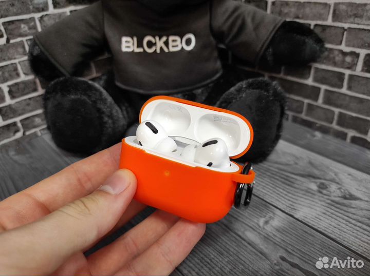 Airpods pro + мишка + чехол
