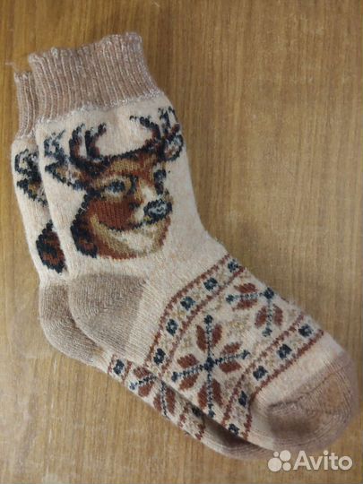 Носки шерстяные, толстые, плотные. р. 40-42