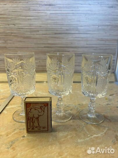 Хрустальные рюмки (стопки) СССР