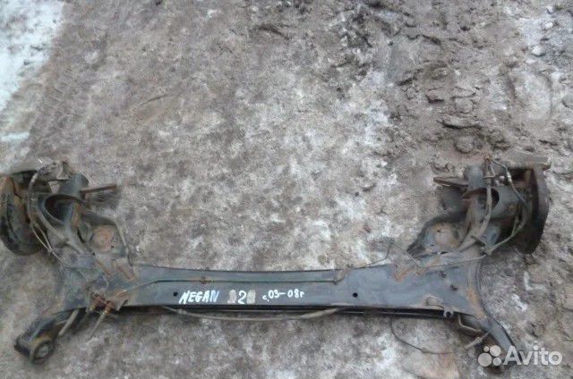 Renault megane 2 задняя балка 2002-2008г