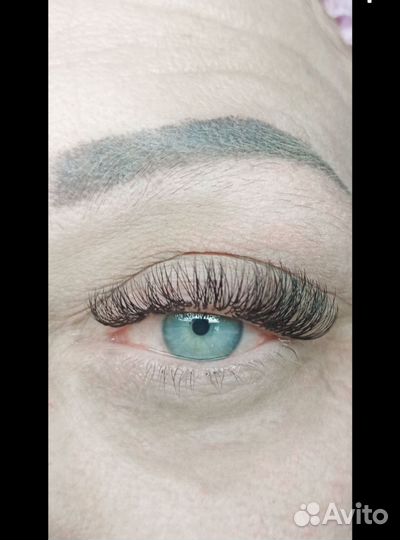 Наращивание ресниц модель