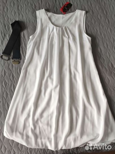 Платье женское белое 44 размера