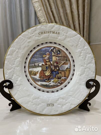 Рождественские тарелки по годам 1976-81, Coalport