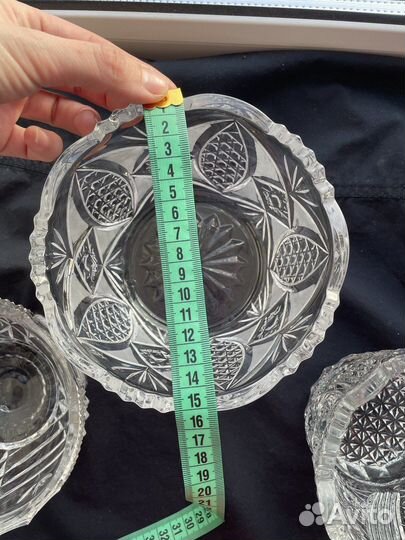 Хрустальные конфетницы