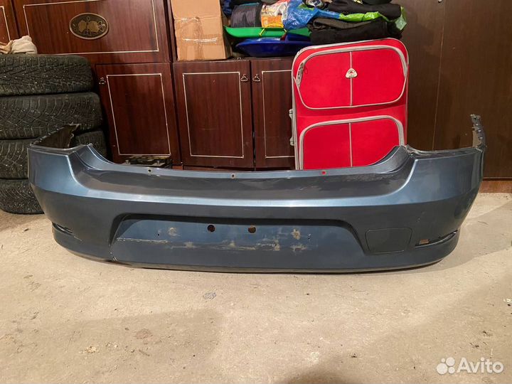 Оригинальный задний бампер Renault Logan 1 рест